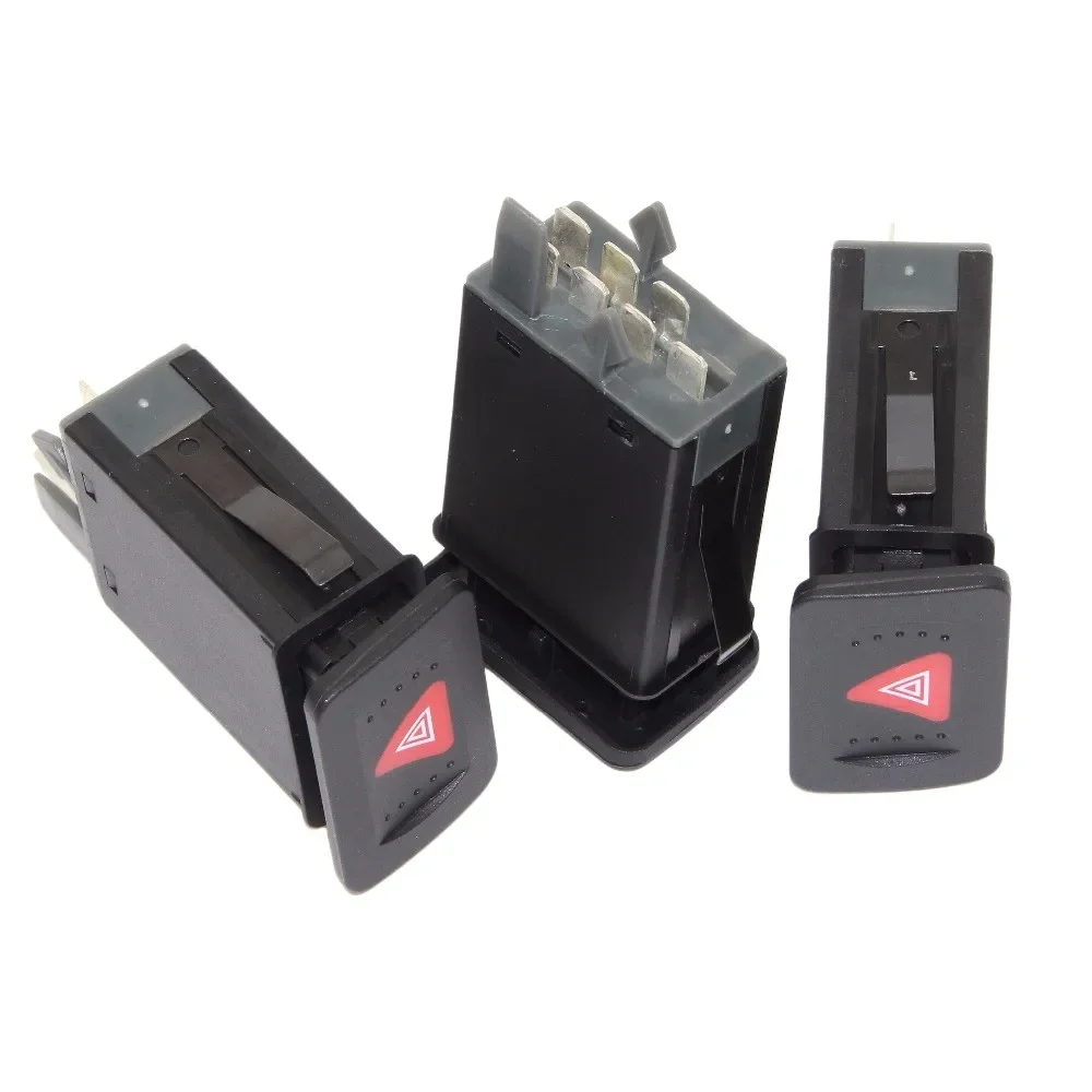 

3PCS OEM Switch Hazard Warning Flash Switchs Button Fir For VW Jetta 4 Bora Golf MK4 1J0 953 235 C 1J0 953 235C 1J0953235C