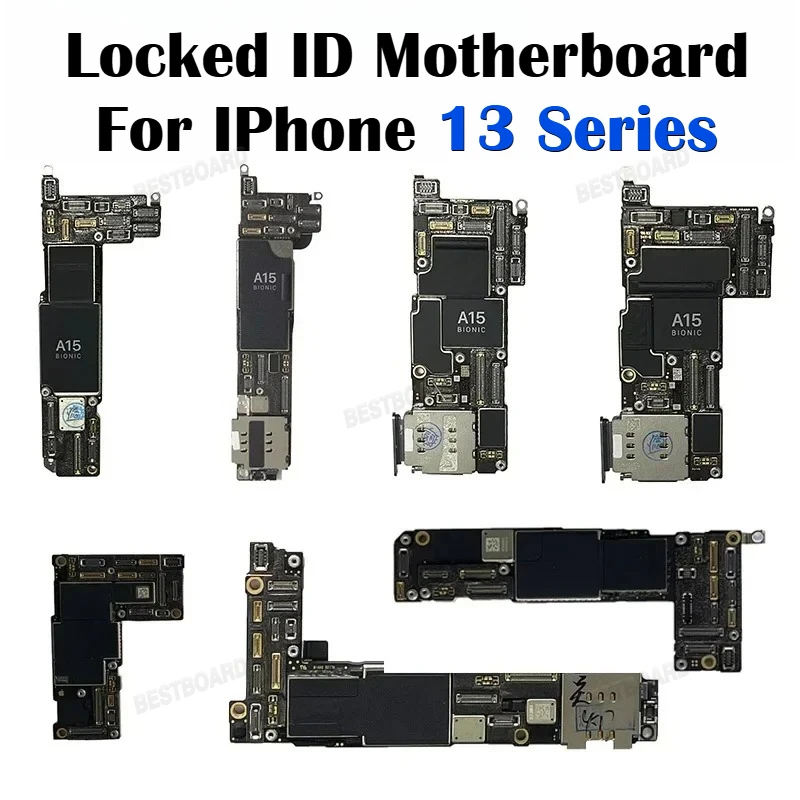 لوحة أم ICloud ID مغلقة لهاتف IPhone 13 13mini 13 Pro Max لوحة منطق ممارسة مبادلة طاقة كاملة على لوحة اختبار الشاشة الرئيسية