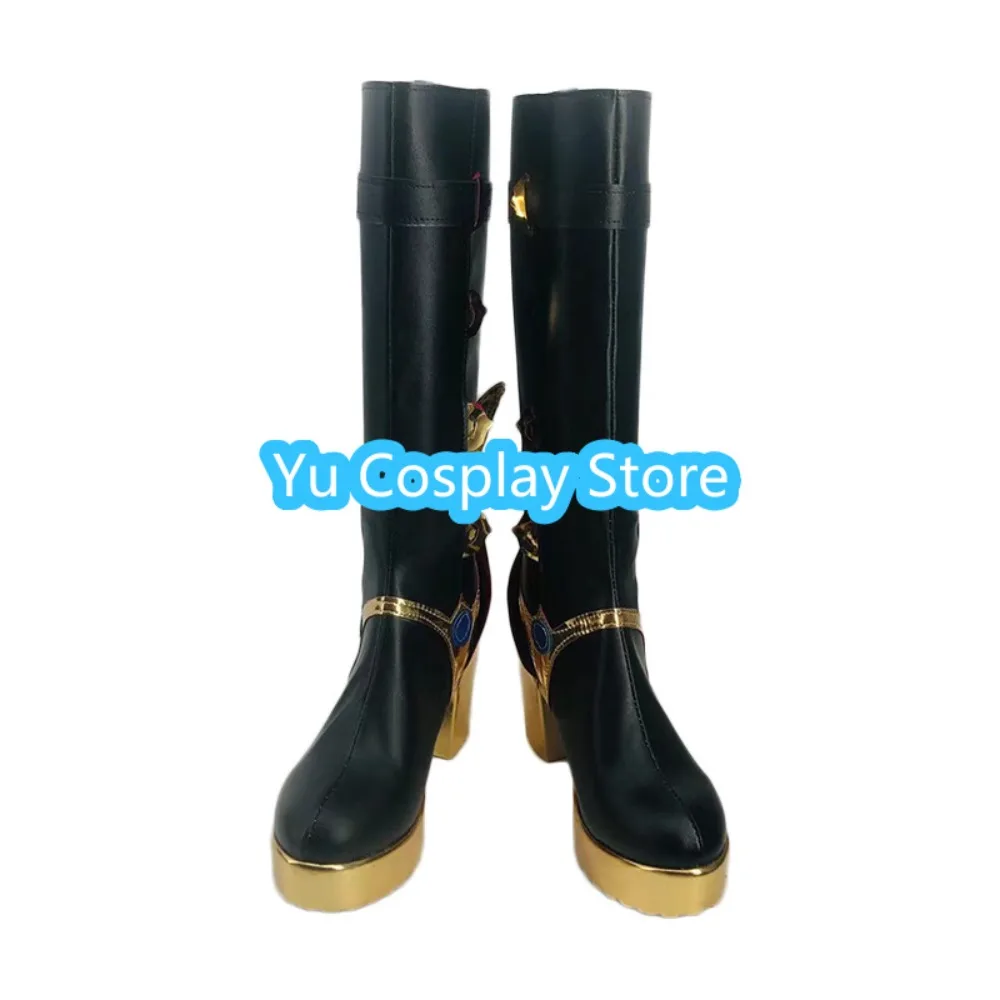 

Yu Cosplay Store Genshin Impact Dottore Cosplay Shoes Anime Cosplay Shoes Boots Halloween Costumes Props