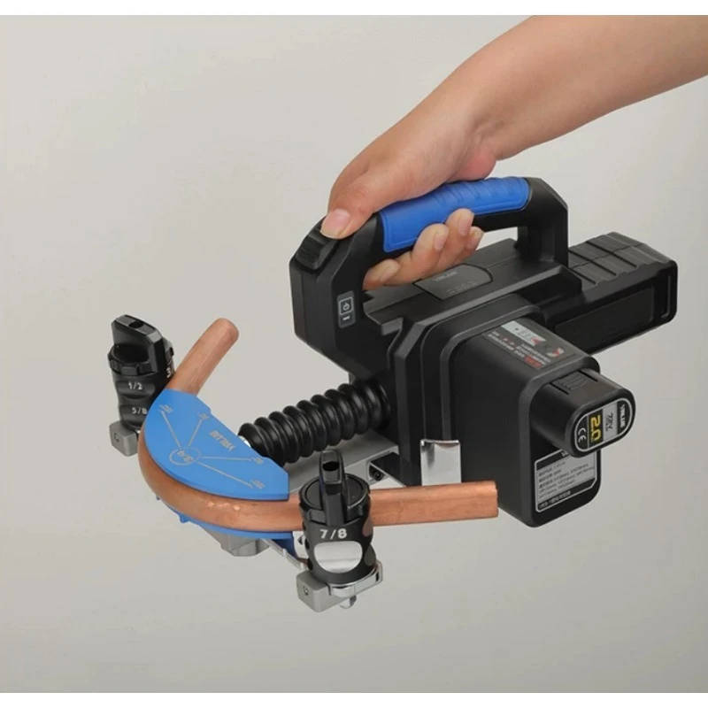 Lithium Electric Tube Bender VEB-1 Electric Tool Copper Tube Bender 6-22MM Air Conditioning Tube Bending Automatic Pipe Bender
