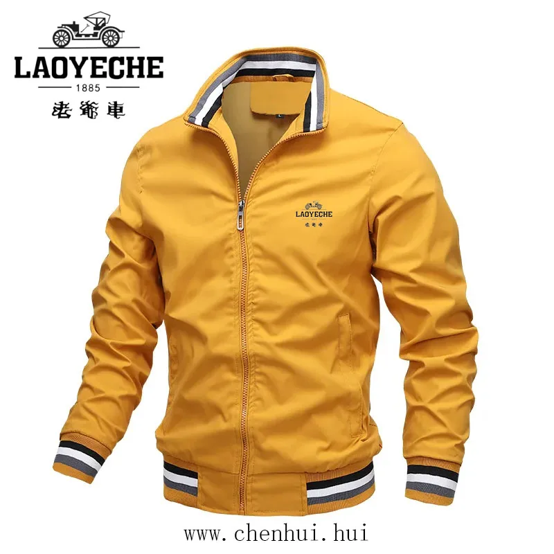 

2024 Buy men's outdoor mountaineering windproof and rainproof leisure sports jacket Hong Kong international brand laoyeche cloth