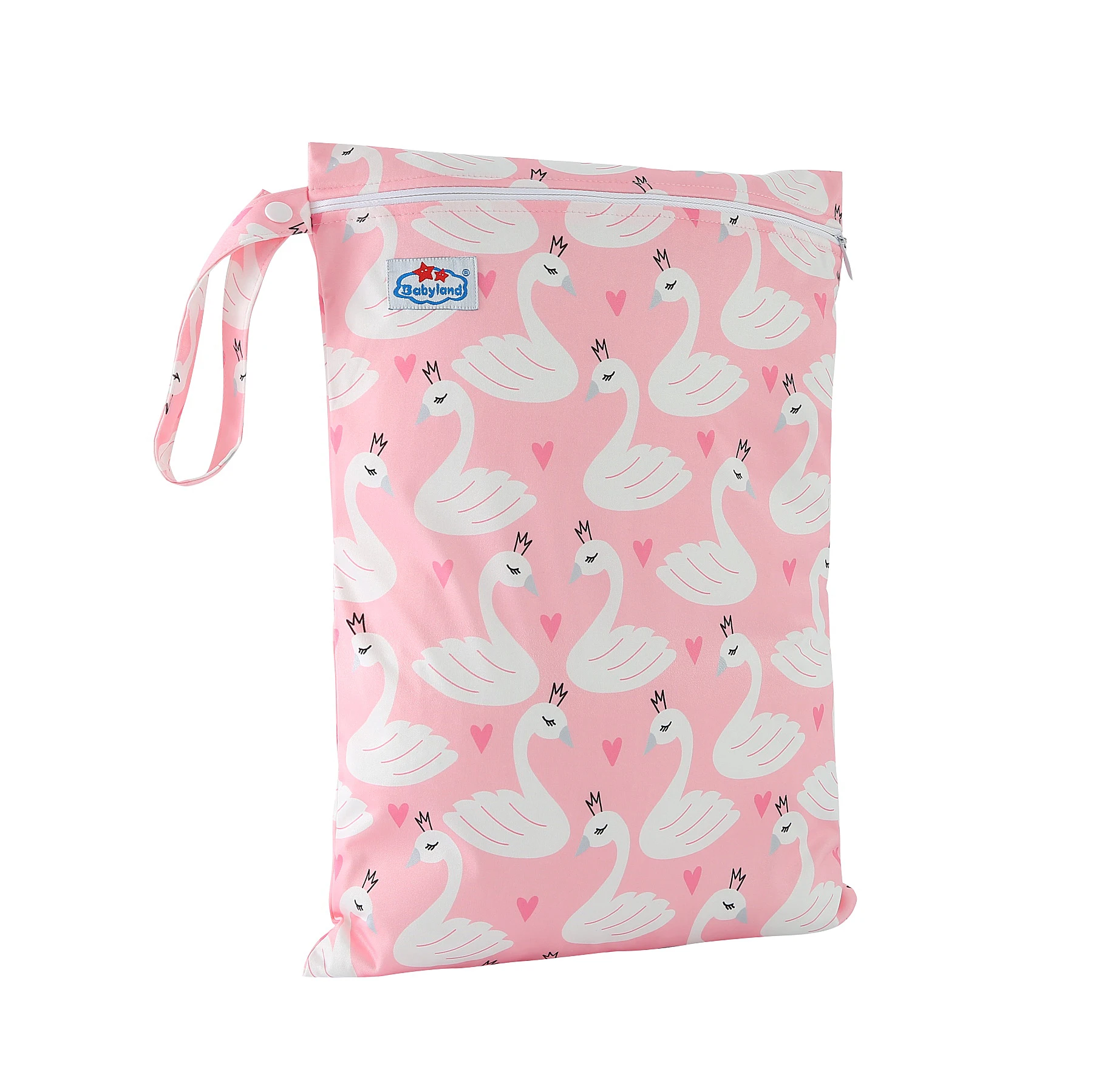 You Pick Prints Babyland-apilador de pañales y Caddie impermeable, bolso de mano, bolsa de WetBag con cremallera, bolsa húmeda colgada en el