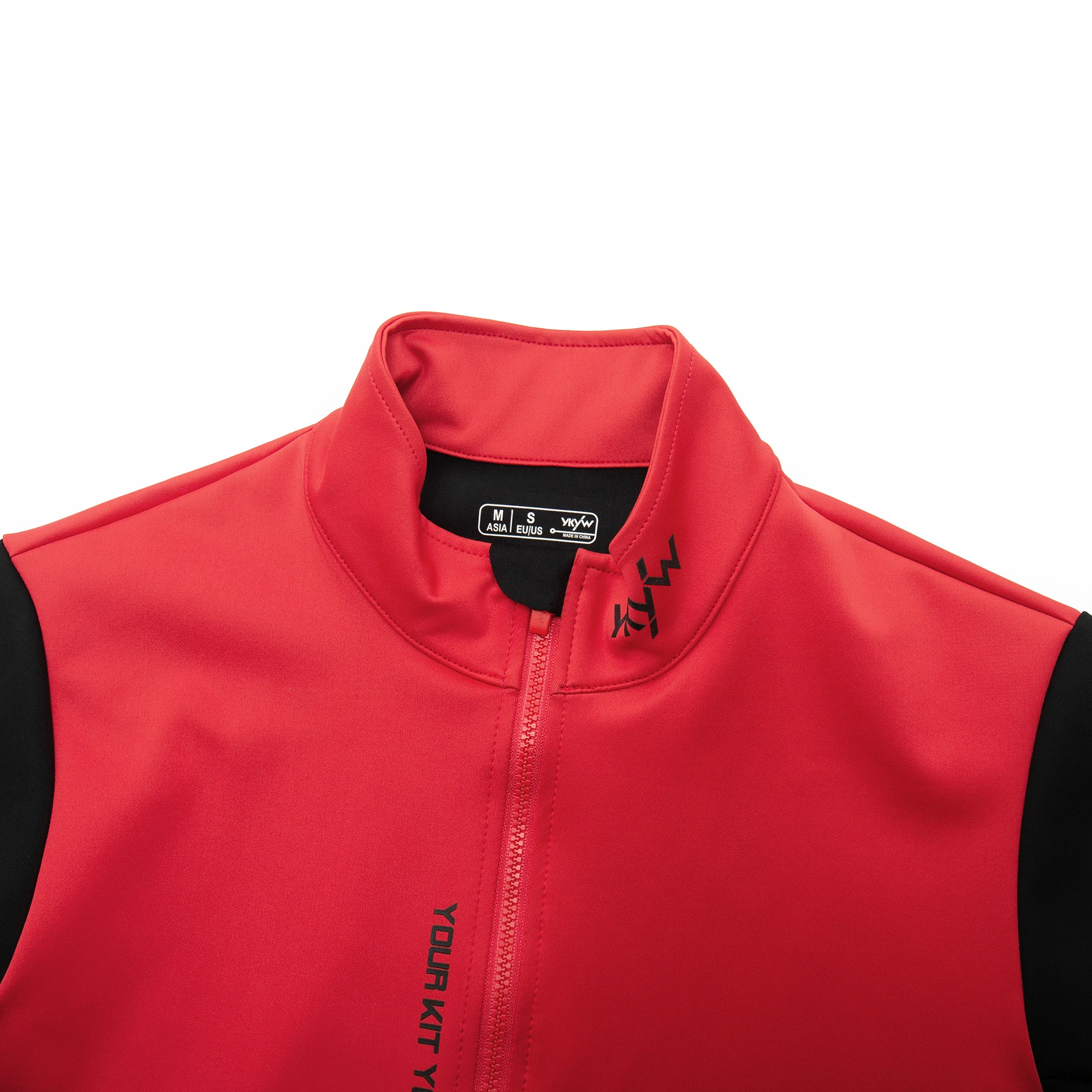YKYWBIKE Herren Winter-Radtrikot Warme Rennrad-Jacke Dünnes Weiches Fleece Atmungsaktive MTB-Fahrradbekleidung – Detail 17