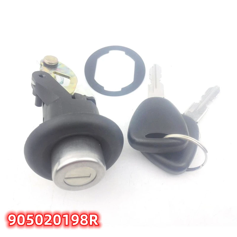 XIEAILI OEM Cylinder zamka bagażnika Automatyczny cylinder zamka drzwi do Renault 2007-2016 Logan Dacia Sandero905020198R K815