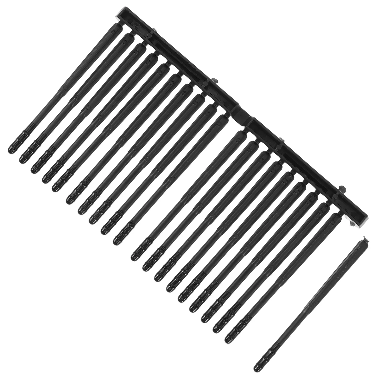 300Pcs Ear Wax Cleaner Sticky Black Disposable Adhesive Ear Cleaning Sticks Fast Portable Earwax Remover for Home Travel
