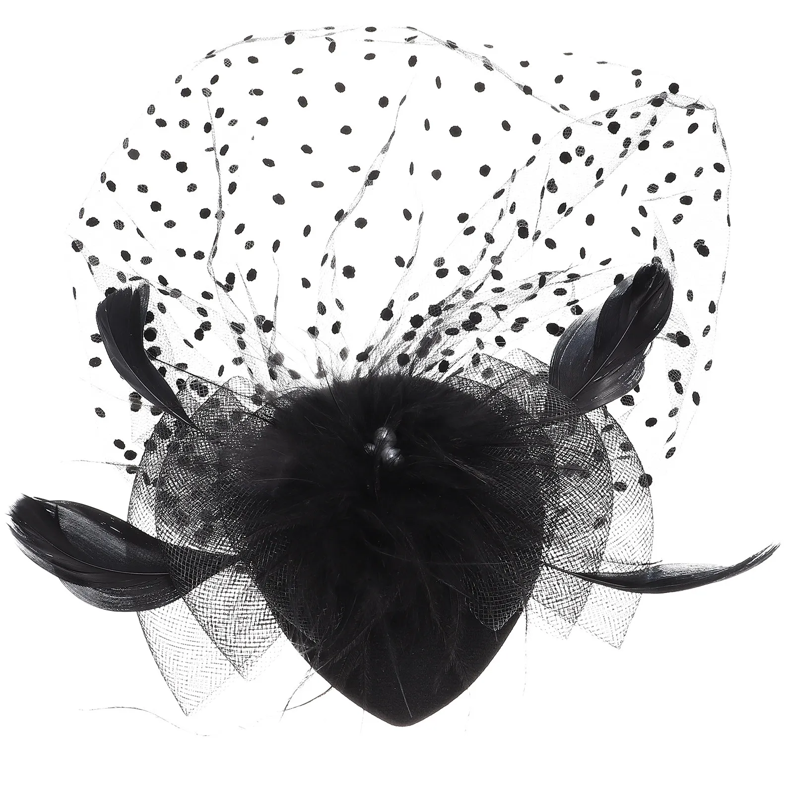Fascinators Hat Headpiece Women Bridal Hair Accessories Wedding Bride Tea Party Banquet Headdress Fascinators Hat