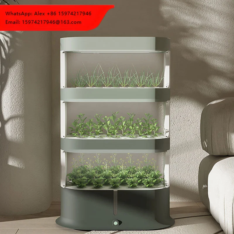 Growing Tower Remote Control Greenhouse Indoor Hydroponics System Factory Aeroponic