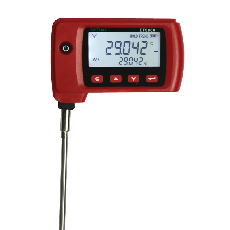 ET3860C -80~300c industrial Laboratory digital thermometer with lithium battery