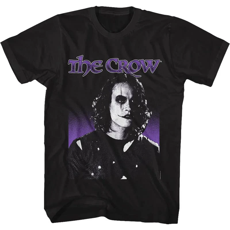 Best The Crow Rock Movie - American Gothic Dark Fantasy Horror Retro Short-sleeved T-shirt for Musicians of The Crow Band
