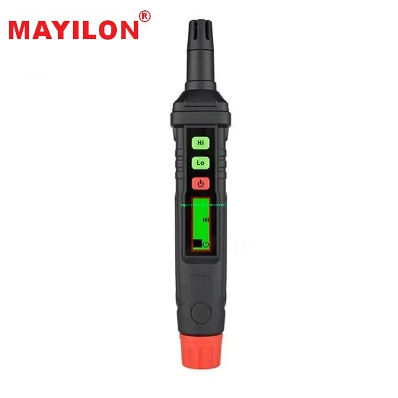 MAYILON HT61 Portable Gas Leak Detector 1000ppm Flammable Sound Light Alarm Gasoline Methane Ethane Analyzer Fast Response