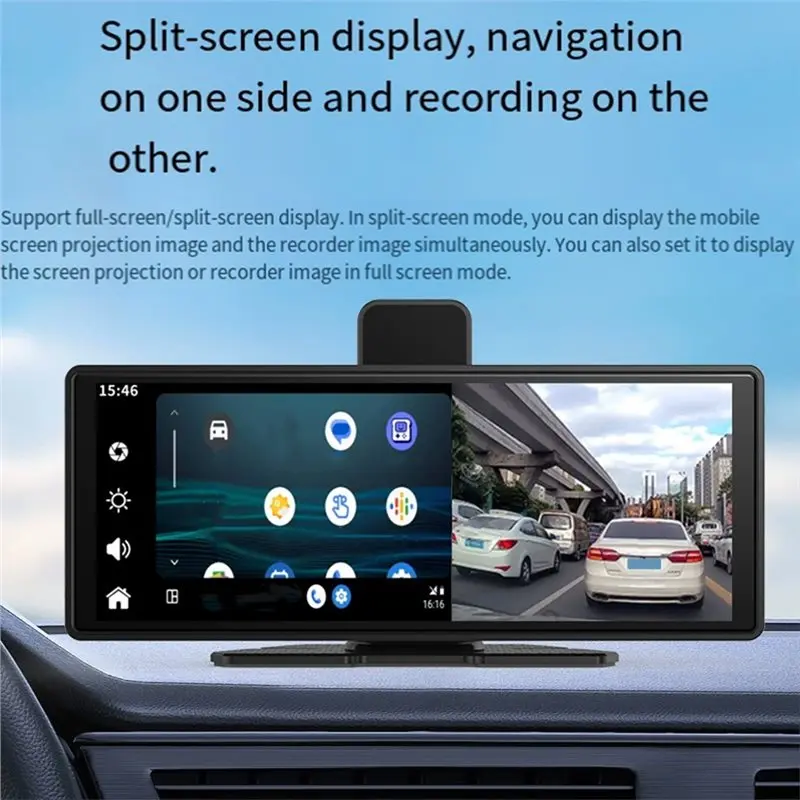 [B24B!】 For Carplay& Android Auto Compatible Wireless 10.26