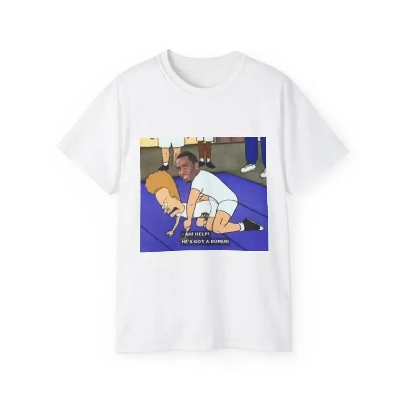 Beavis and Butt-head x Diddy Meme T Shirt