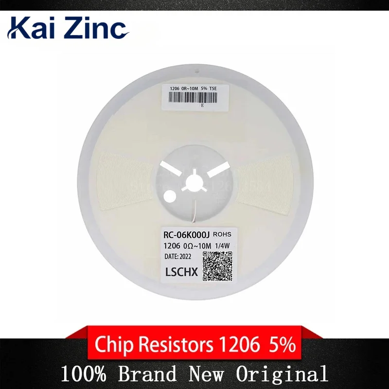 5000Pcs 1206 0R ~ 1…