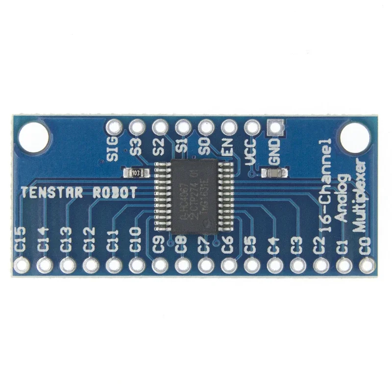 Smart Electronics CD74HC4067 CD4067 16-Channel Analog Digital Multiplexer Breakout Board Module