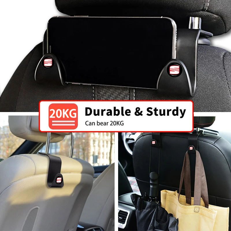 Automotive Hooks Seat Back Interior Multifunction Hook Car Accessories For Seat Leon Mk3 Mk2 Mk1 Ibiza 6l 6j Ateca Altea Cupra