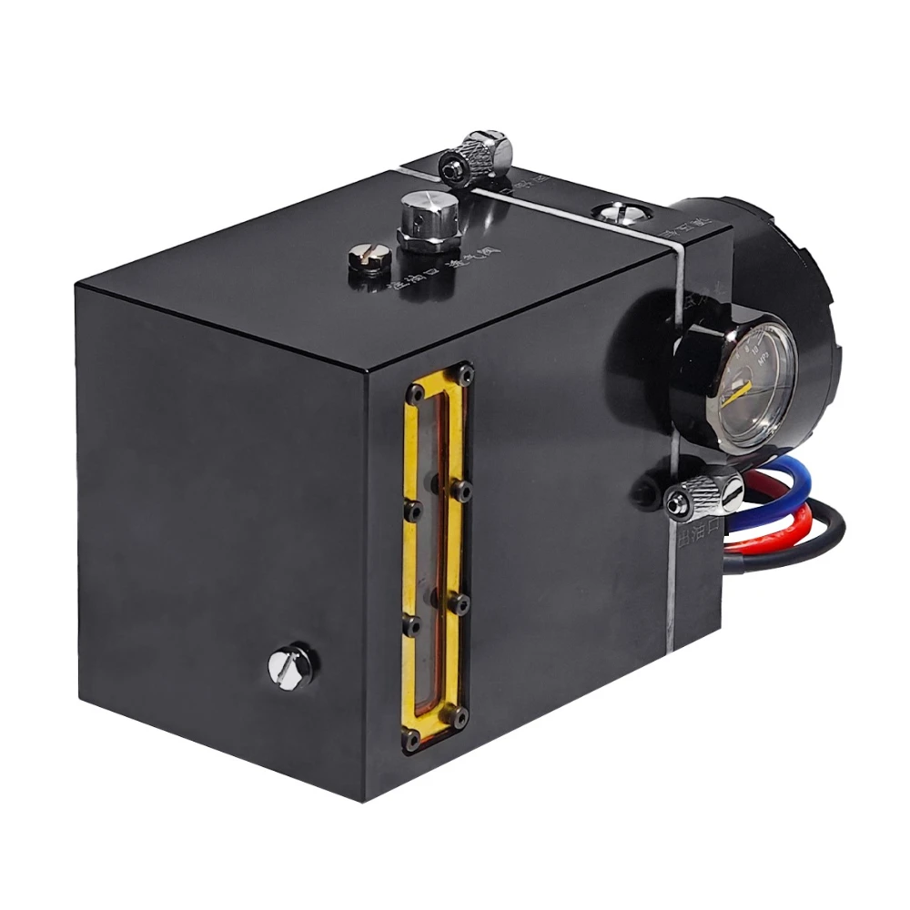 RC Hydraulic Model Oil Pump Hydraulic Integrated Pump with Oil Tank Pressure Regulating Safety Valve Excavator Model Accessories