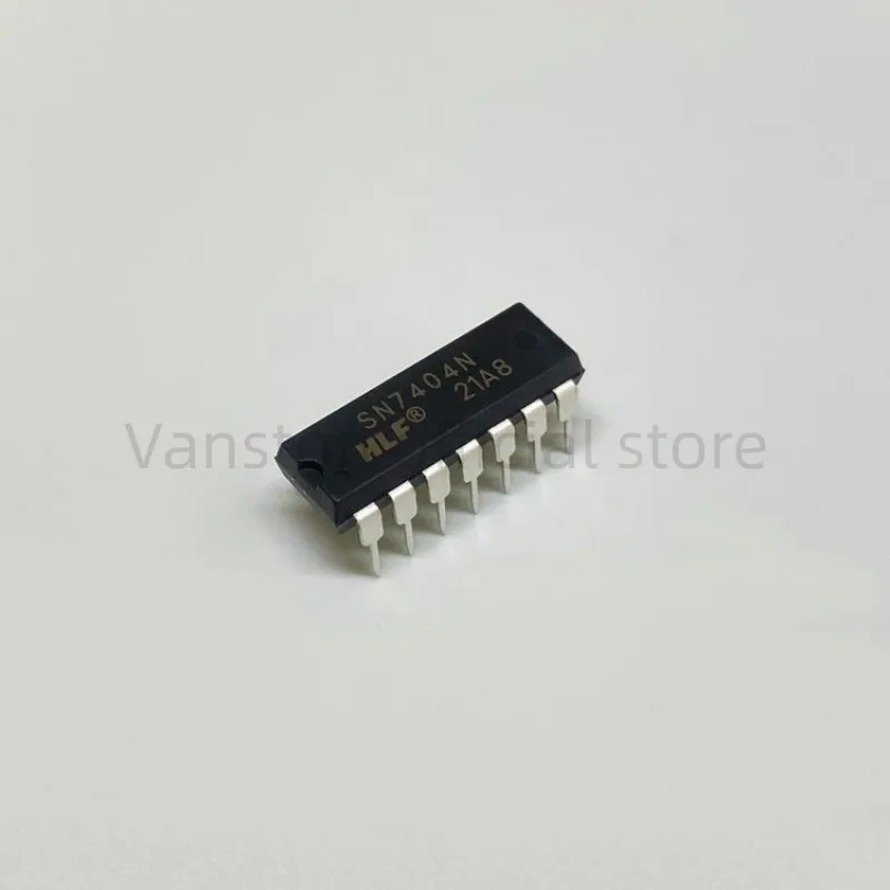 10pcs SN7404N Direct Plug DIP-14 7404 Logic IC Chip Gates and Inverter ICs Genuine