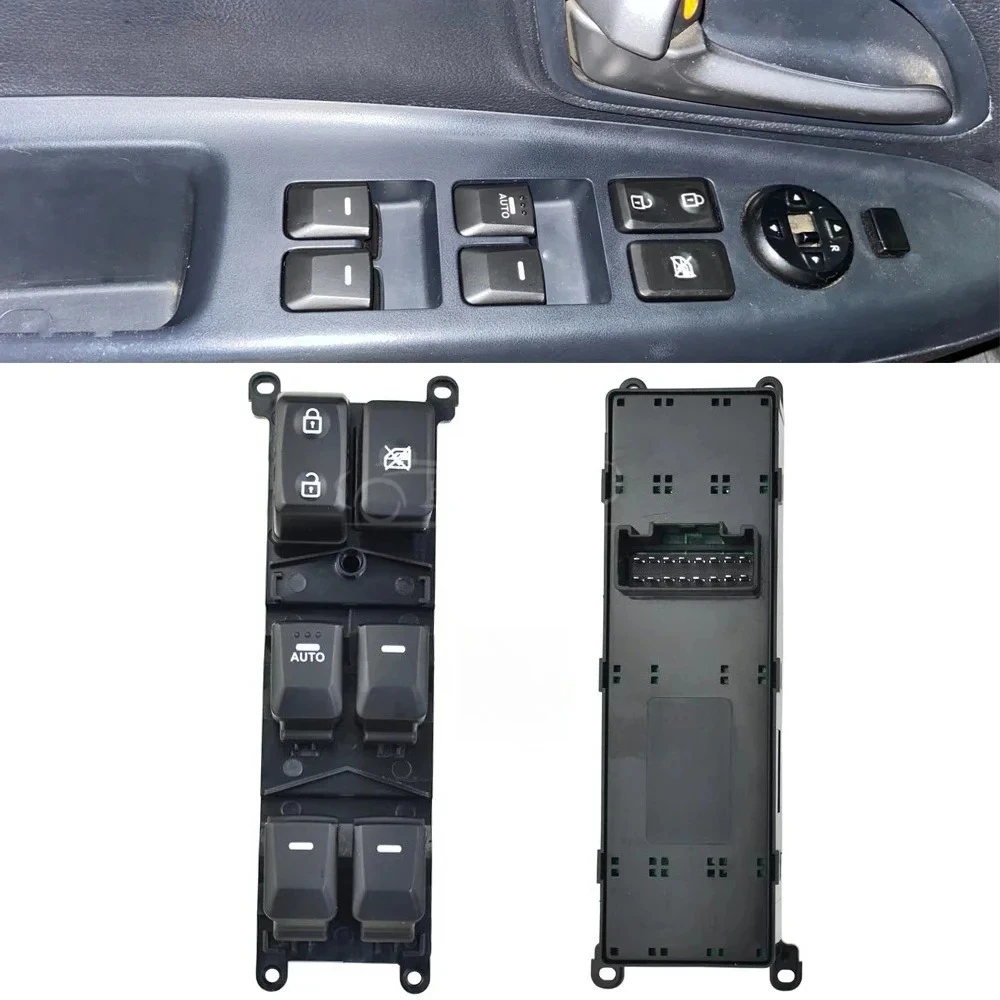 

Car Front Left Drive Side Power Window Control Lifter Switch Button 93570-1W155 935701W155 For Kia Rio Pride 2012-2015 (4 Door)