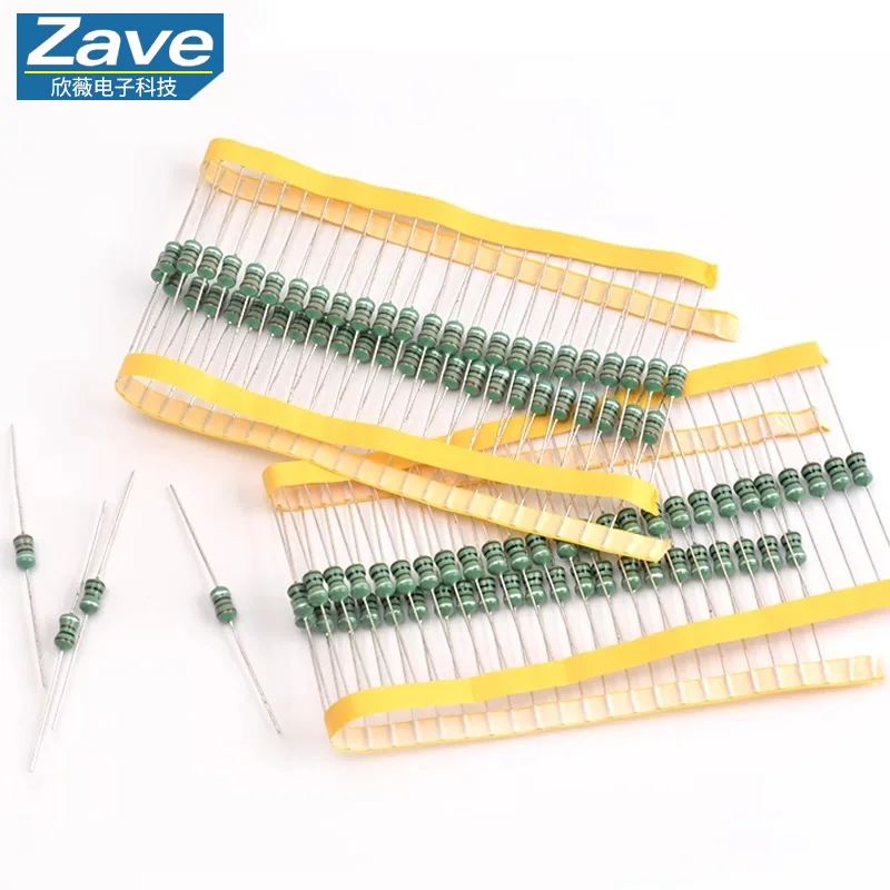 0510 Through-Hole Color-Coded Inductor (Color-Ring Inductor), 2.2uH/4.7uH/10uH/15uH/22uH/33uH/100uH/470uH/680uH/10