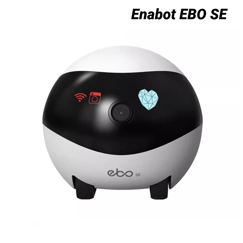 

Enabot EBO SE Smart Mobile Robot Camera, Home Security Pet Remote Monitor Auto-Roaming, Perfect Gift for Pet Owners
