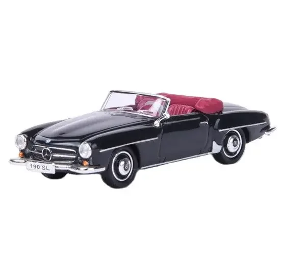 1:87 Quality Simulation Scale For Benz 190 SL Top Down Classical Retro Cars Model Vehicle Toys Collection