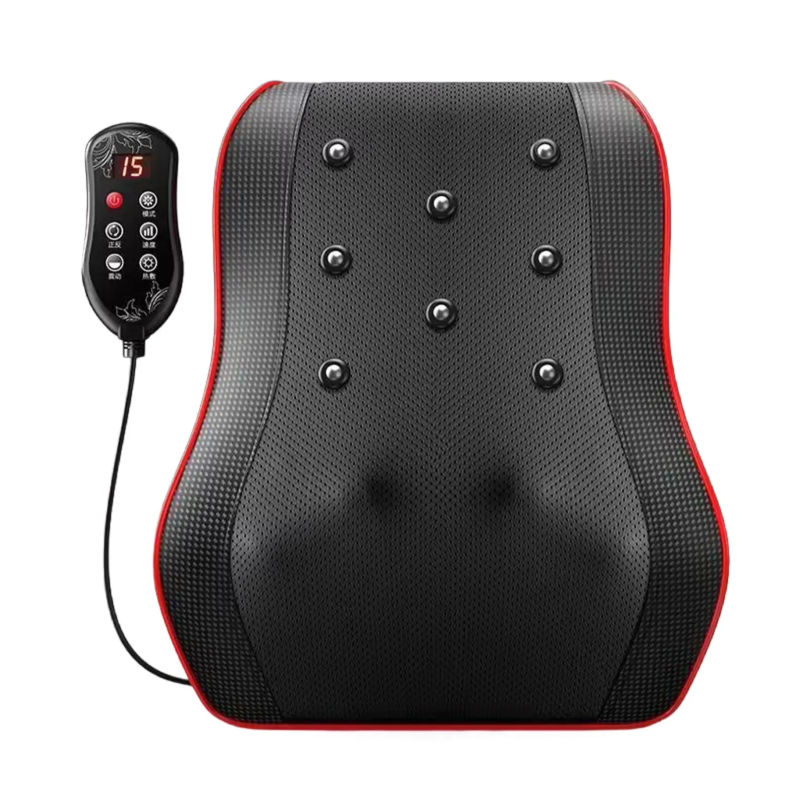 Heating massager multifunctional back and cervical remote hot relieves pain the waist and including heads airbag,