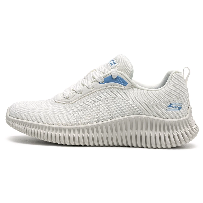 

Skechers Bobs Geo Кроссовки Легкая амортизирующая женская обувь Повседневные кроссовки 117415-Wht