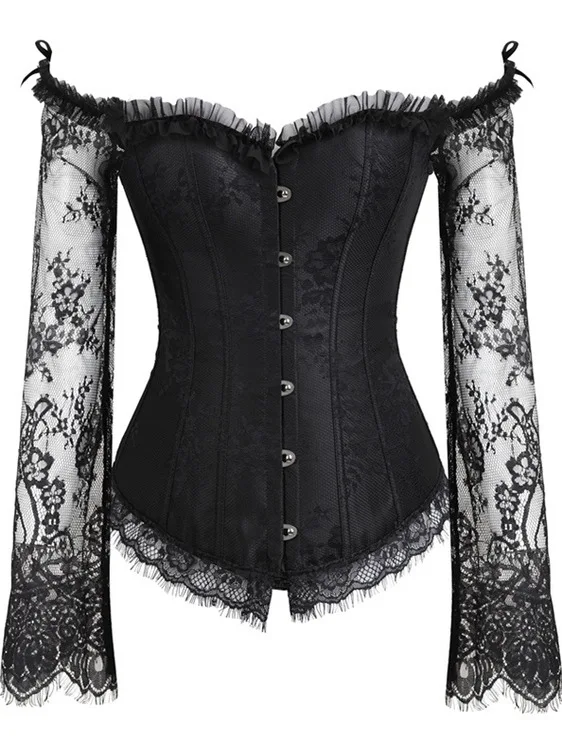 

Новое кружевное платье с длинными рукавами и корсетным лифом, дизайн на одно плечо, для выступлений в барах и на дискотеках, из полиэстера, для всех сезонов