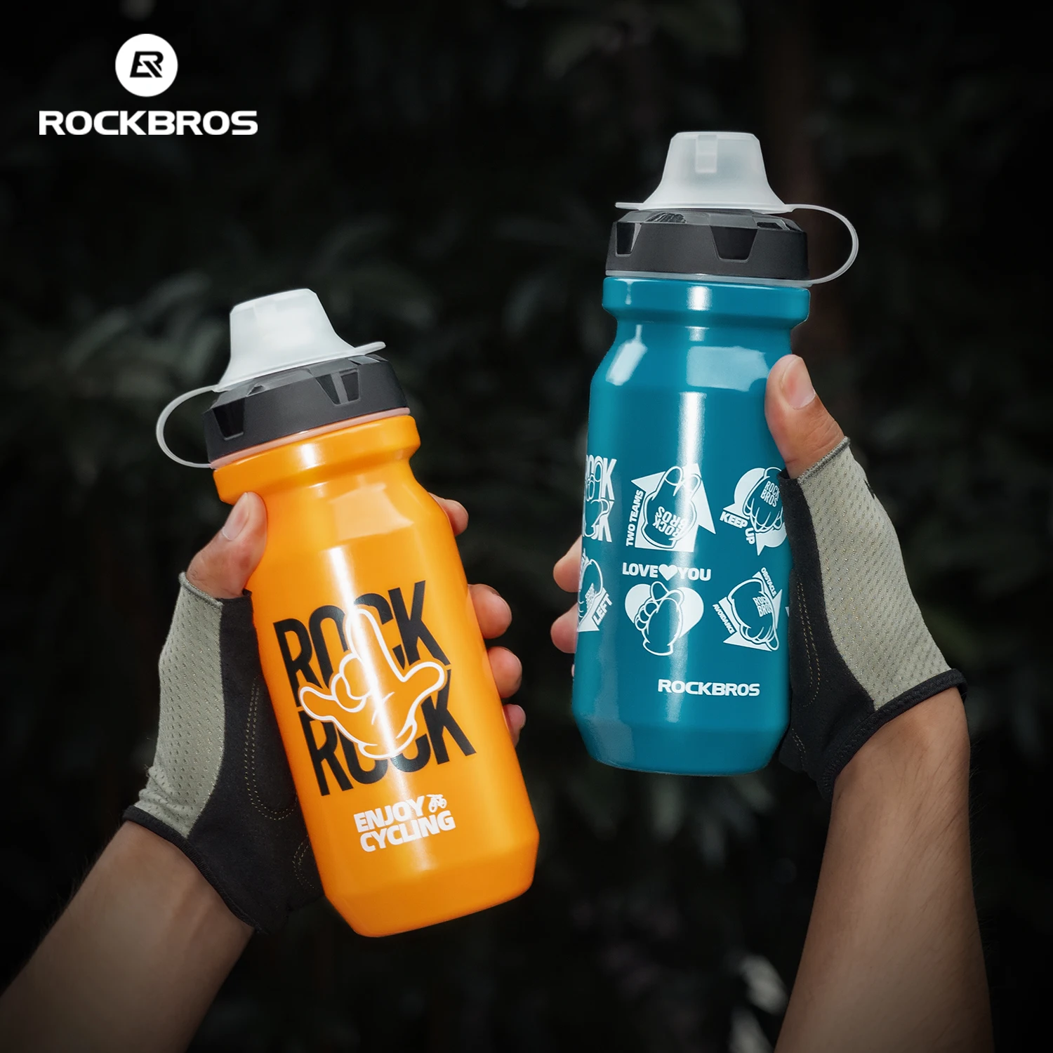 Rockbros Garrafa de Água 750ml à Prova de Vazamentos