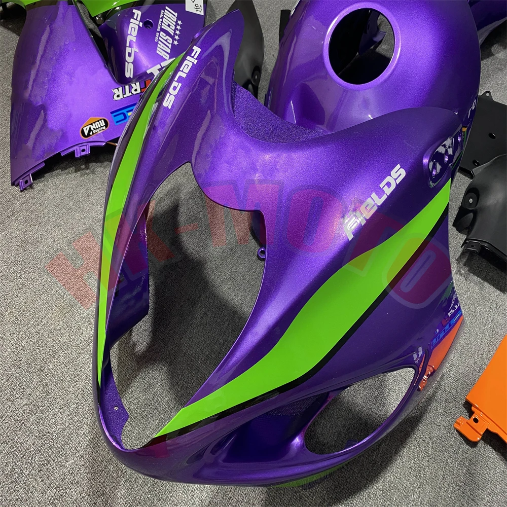 Motorcycle Fairing Kit Fit For GSXR1300 GSX-1300R Hayabusa 1997-2007 Bodywork Set High Quality ABS Injection Purple Green Black