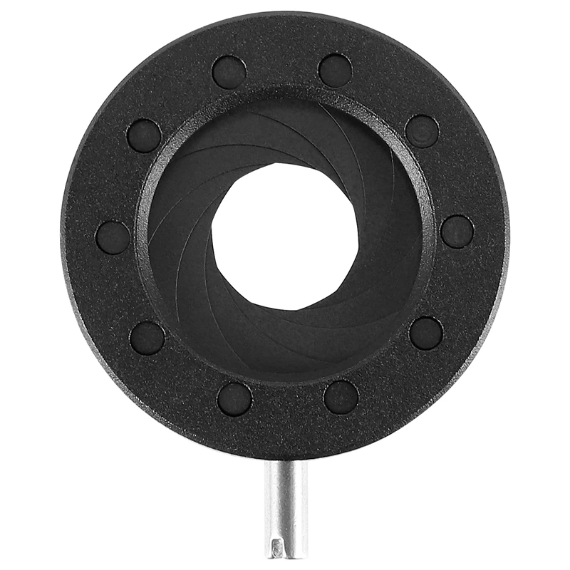 Manual Aperture Adjustable Mechanical Iris Diaphragm Iris Diaphragm For Digital Camera Microscope Iris Lens