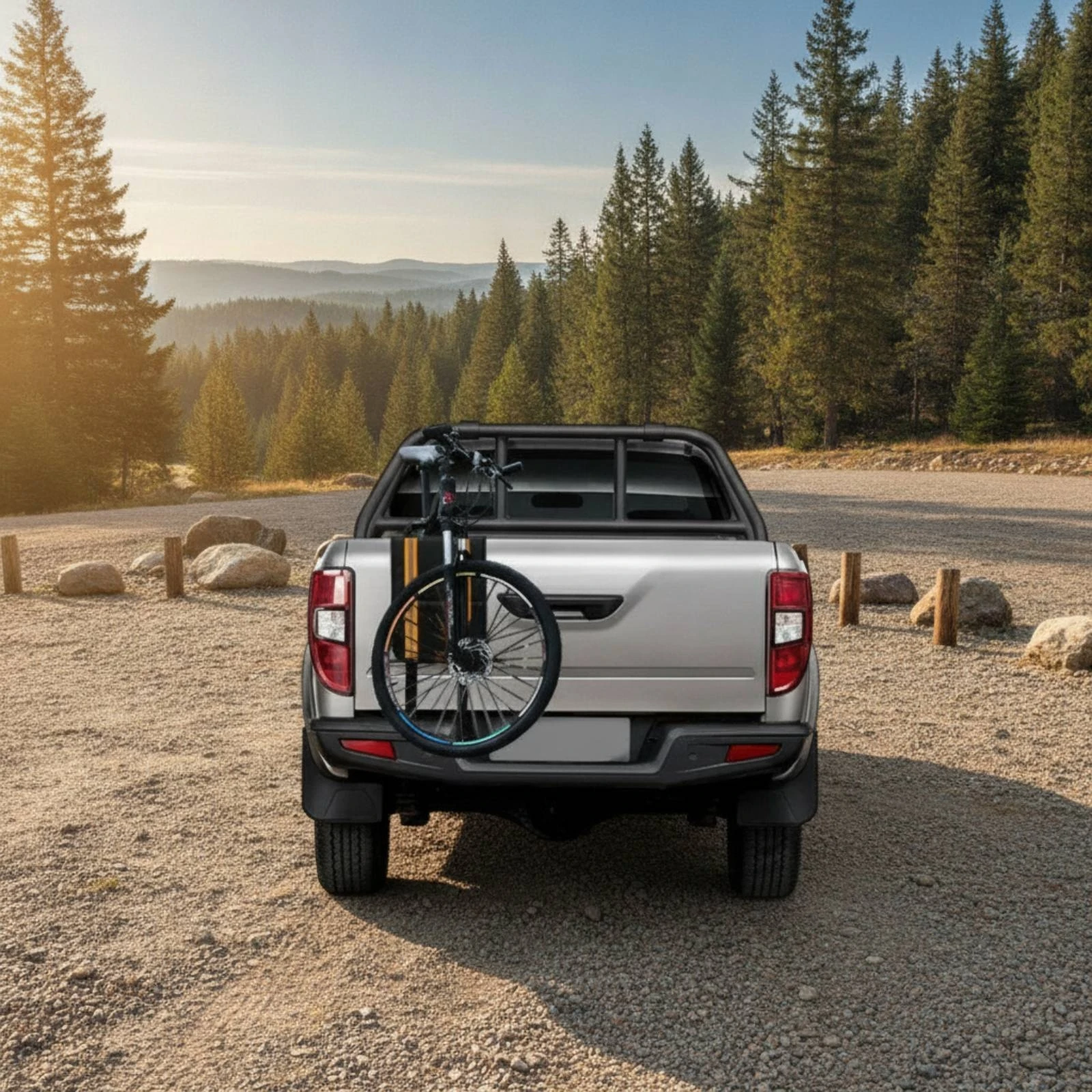 Tailgate Cycle Protection Pad Padded Pickup Tailgate Pad with Straps Protector Defensive Cover Secure for Cyclists