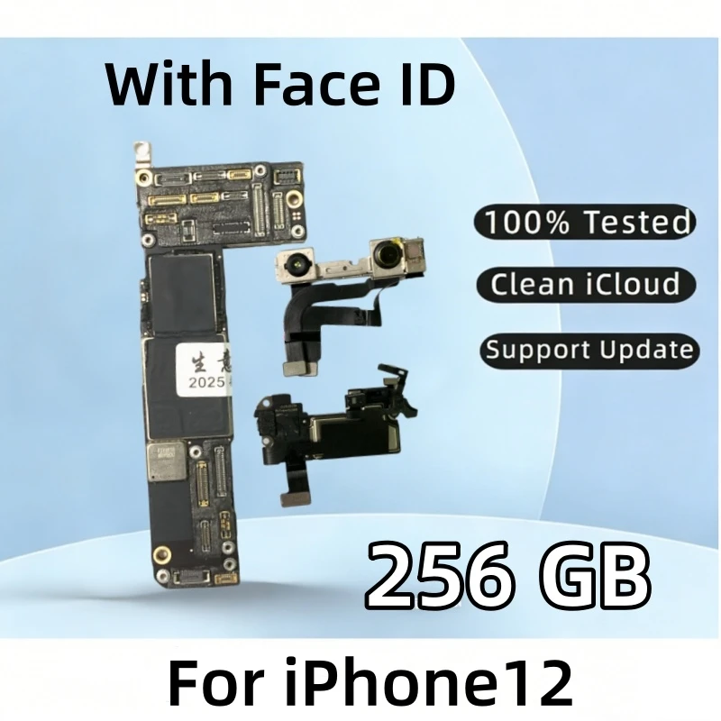 iPhone 12 mini、12 Pro Max用のロック解除済みマザーボード、Face ID
