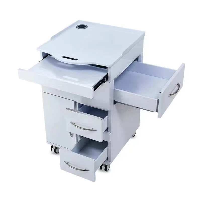 

CE Approved Portable Mobile Stainless Steel Cabinet Dental Five Pumping Cabinet