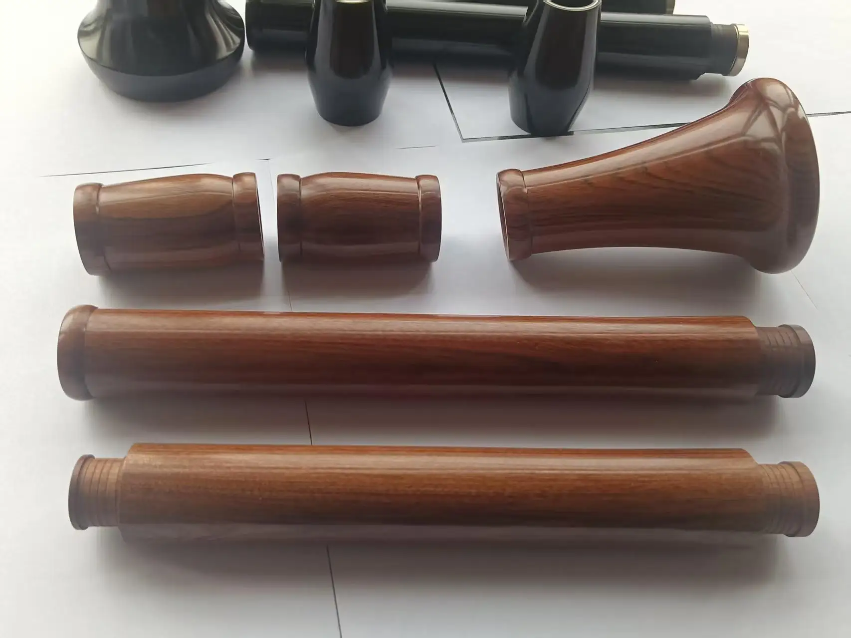 Campana de clarinete, campana de clarinete de madera de sequo, accesorios para clarinete