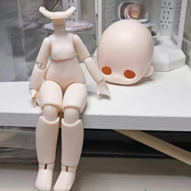 New Spot Bjd12 Points Light Rain Doll Movable Joint Ob11 Blind Box Doll Body Parts Customize Their Can Be Freely Decorated Doll