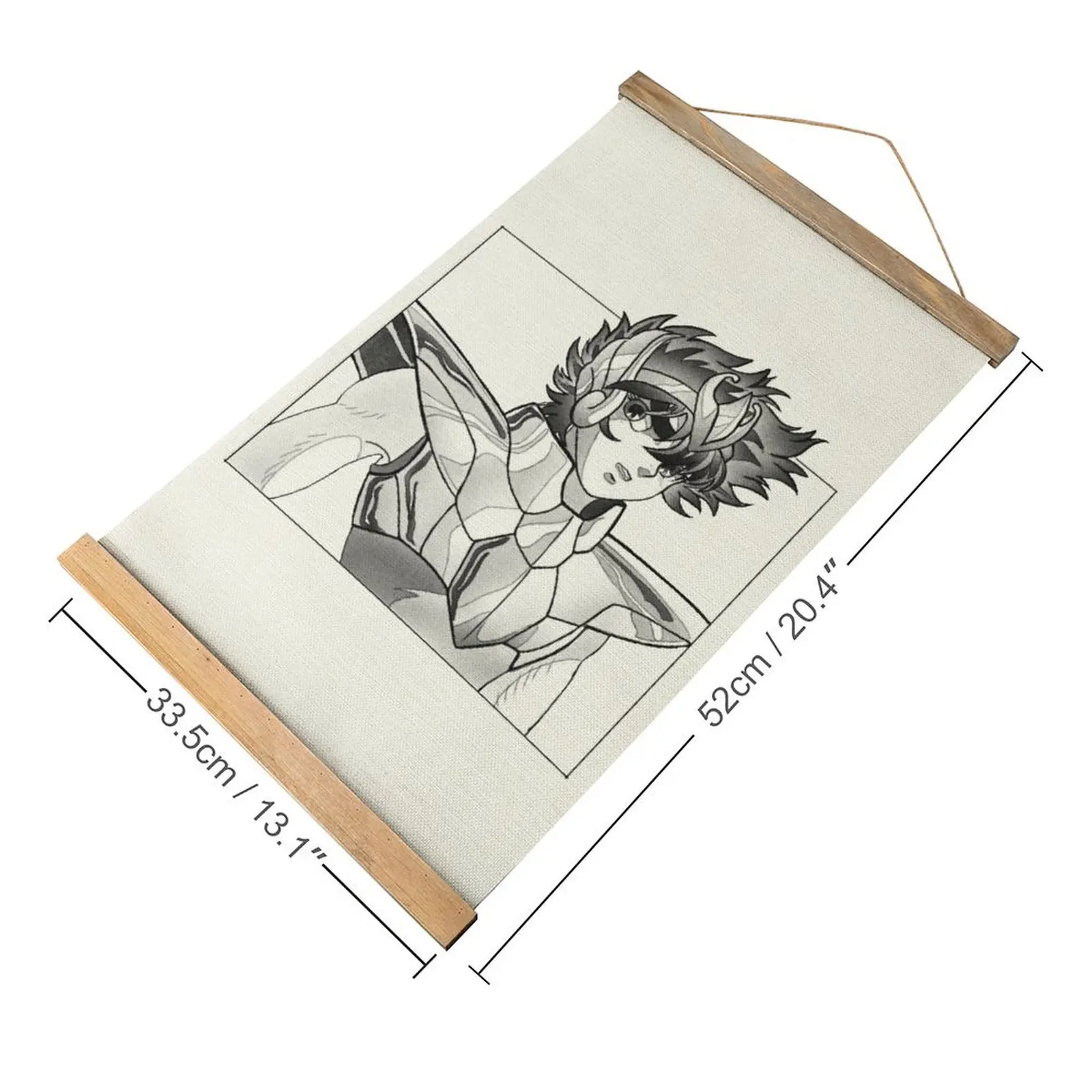 Cute Saint Seiya The Knights Of The Zodiac Canvas Hanging Picture Wall Decoration Joke Restaurant   Mural Style Hang Pictures