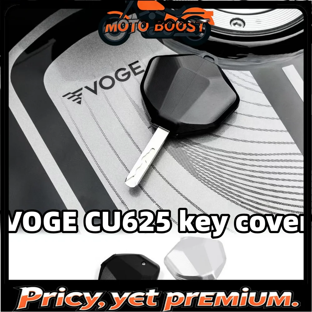 

【Premium quality】Suitable for VOGE CU625/CU525/CU250 modification aluminum alloy CNC key cover, key protector, decorative parts