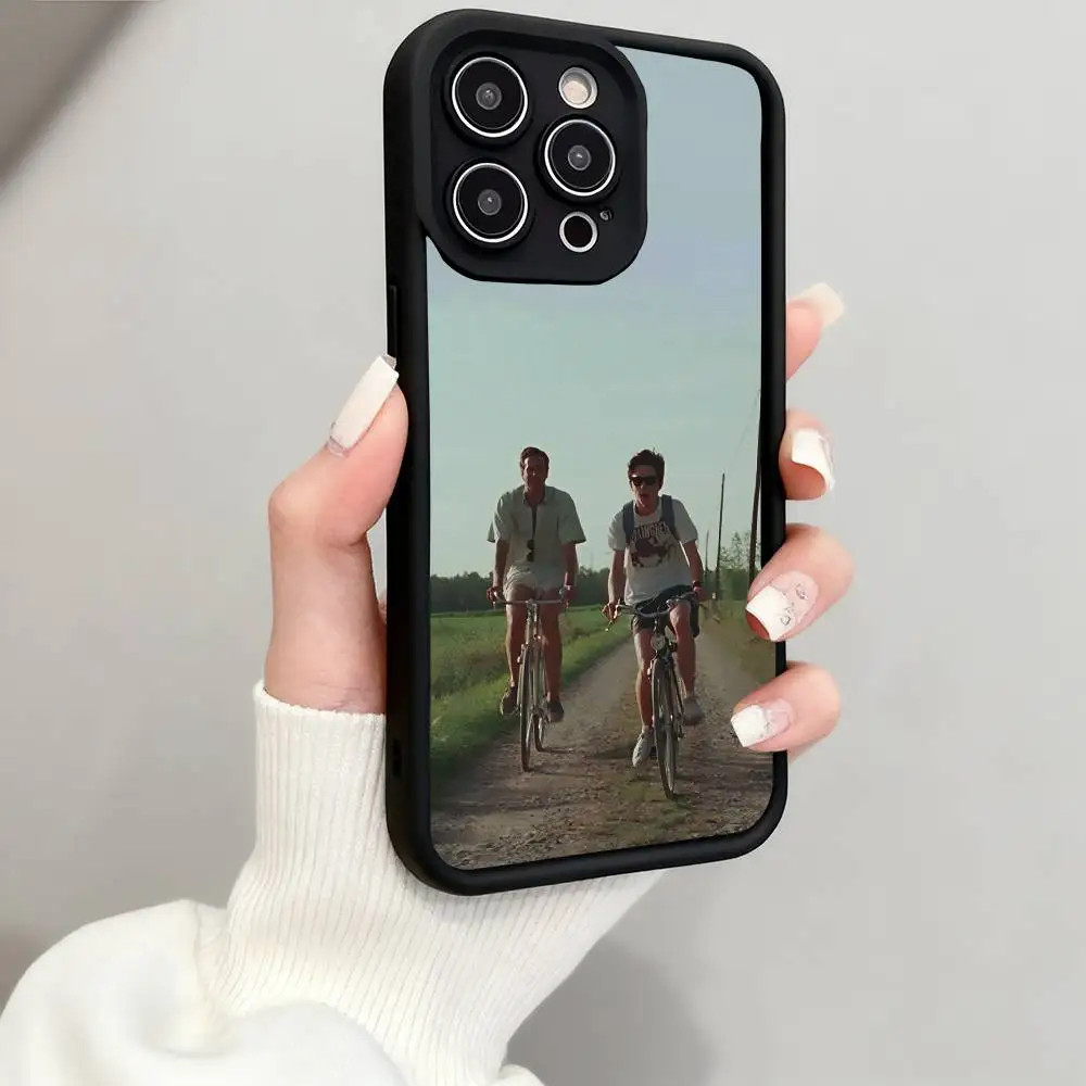 C-Call M-Me باسمك جراب هاتف جراب هاتف جل ناعم مطاط بولي يوريثان للنساء والرجال كاميرا كاملة واقية تعزيز للصدمات