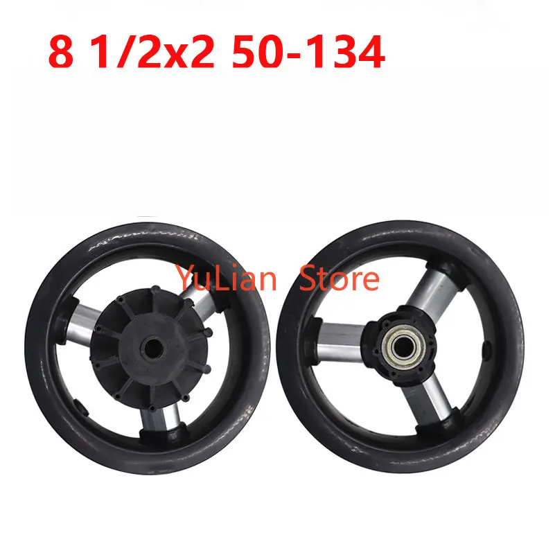 New 8.5 inch wheels, 8 1/2x2 (50-134) tire hubs for dollies, dollies, and buggies