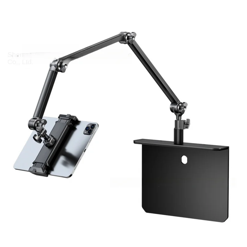 

Hidden Bedside Lazy Bracket No Clip Phone Tablet Arm Overhead Shooting Holder Binge-Watching Stand