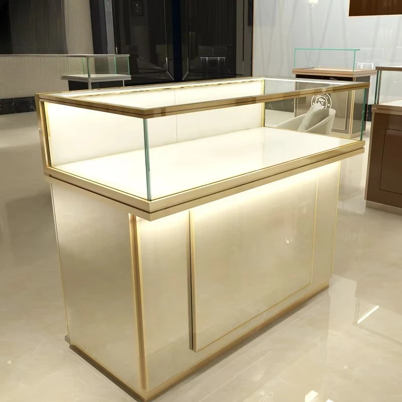 

High Quality Customizable Jewelry Cabinet Showcase for Earrings and Jewelry Shop Display