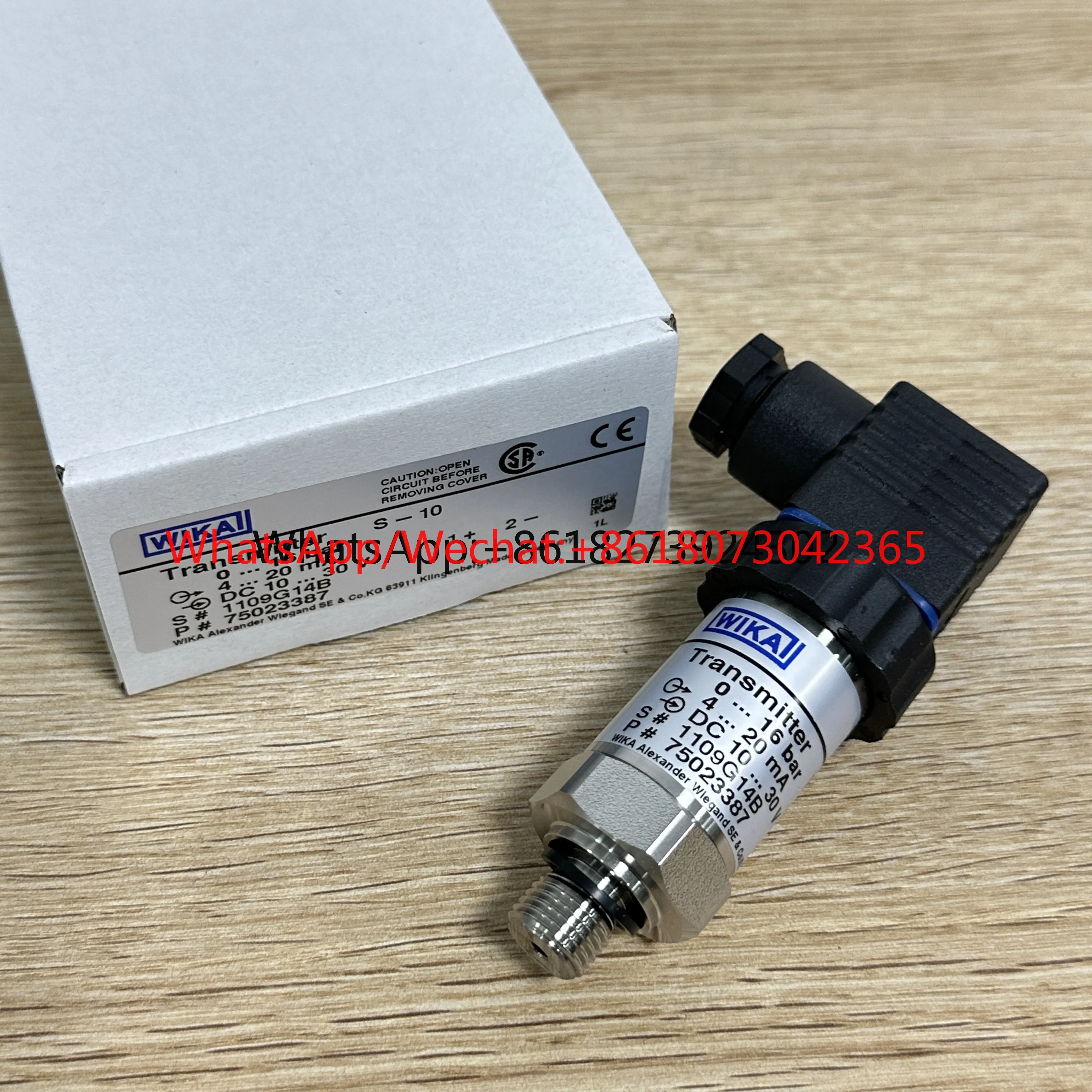 

Wika 'S Hoge Kwaliteit S-20 Druktransmitter Druksensor Voor Algemene Industriële Toepassingen