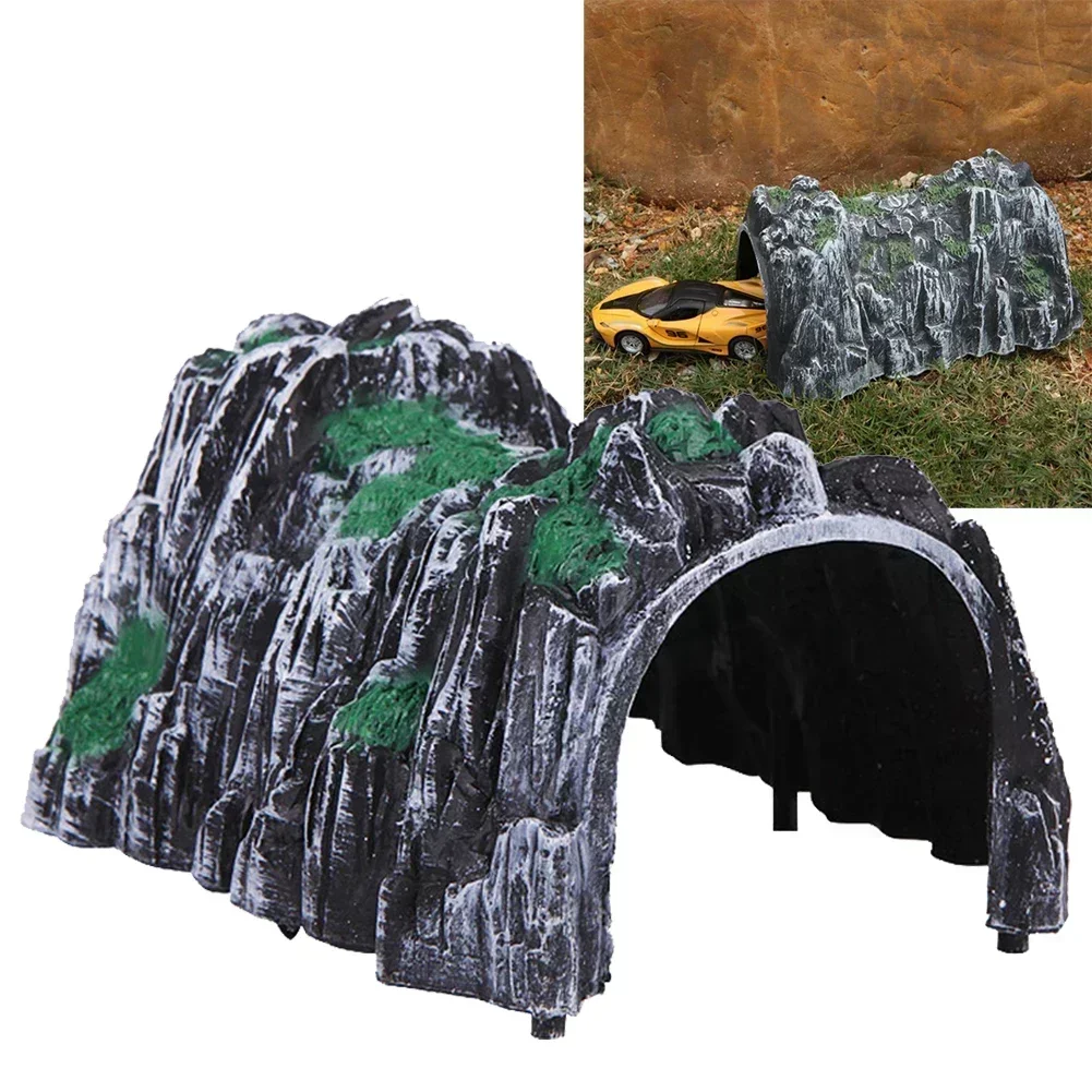 Plastic Rockery Tunnel Track Train Slot 1:87 Scale Model Toy Train Railway Cave Tunnels Sand Table Model Railway Accessories - Image 2
