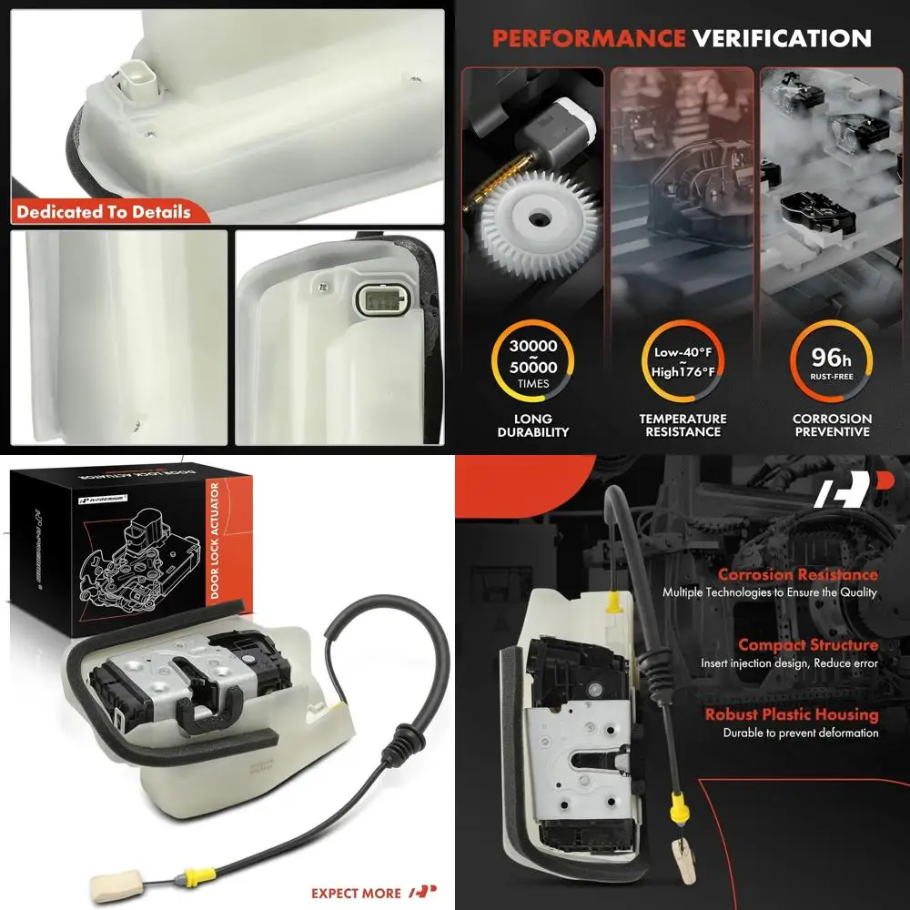 

Привод защелки дверного замка премиум-класса, совместимый с автомобилями Tesla — модель 3, 2017-2024, модель Y 2020-2024 — задний правый пассажир