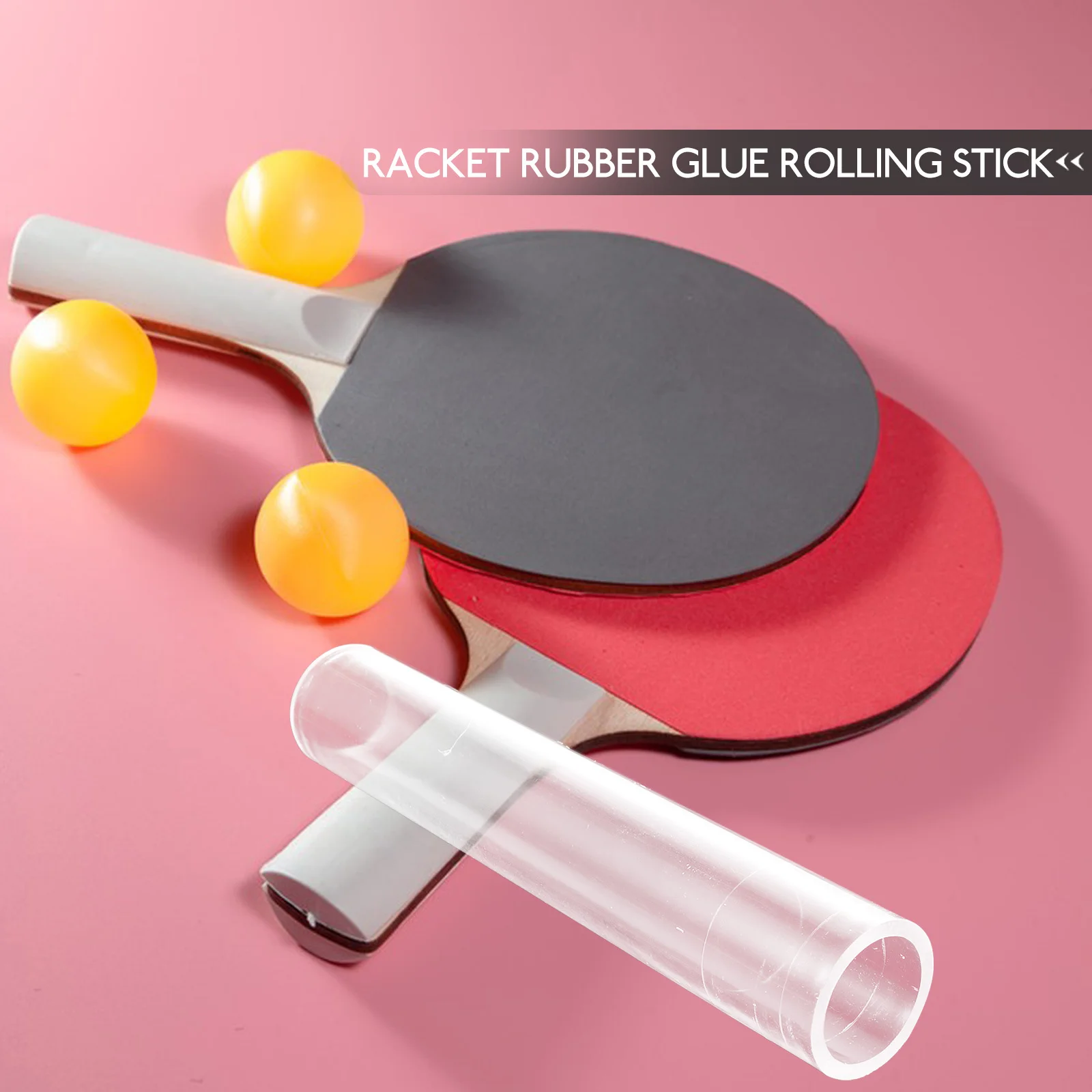 

Профессиональное весло для настольного тенниса, резиновый ролик, пластиковый роликовый штифт, портативный легкий резиновый сменный инструмент, простая мода