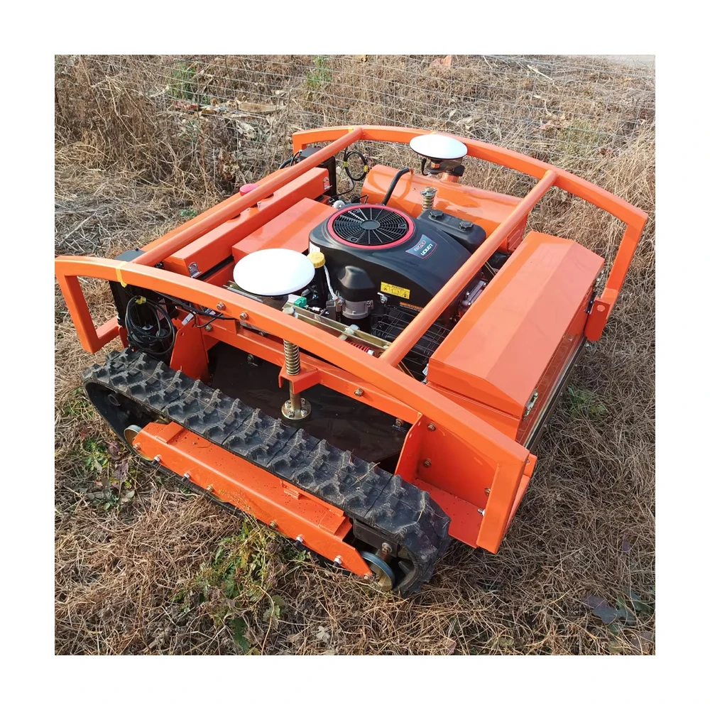 

Crawler Lawn Mower 9HP Intelligent Robot Multi-function Remote Control GPS High-quality Auxiliary Snow Shovel
