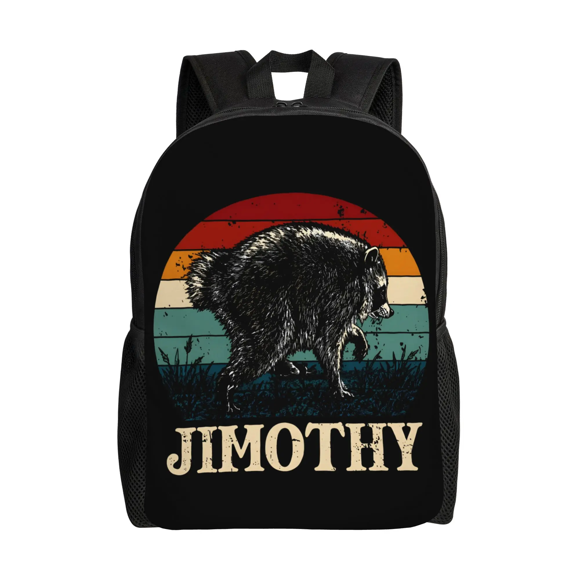 Jimothy  Backpack Youth  Breathable Backpacks Polyester Funny High School Bags University Design Rucksack