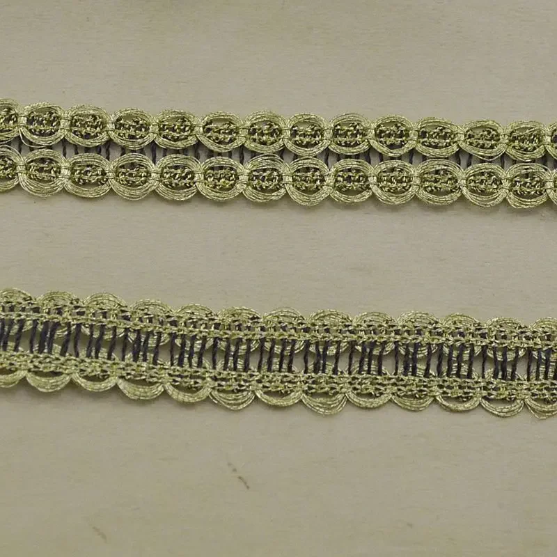 5Meters/16.4Ft Per Pack of New Lace Trim for Clothing Accessories, DIY Sewing Handmade Products, Wedding Dresses, Curtains, Curv