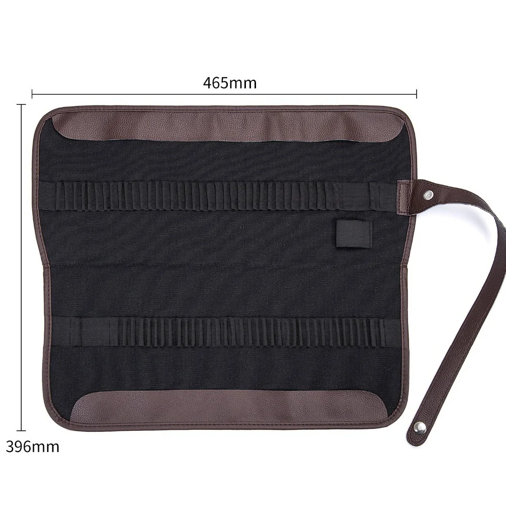 72-Hole Canvas Pencil Roll Storage Bag Large Capacity For Art Painting Pen Pouch Stationery Holder Student Supplies Organizer